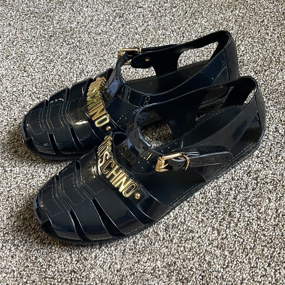Moschino Jelly Sandals